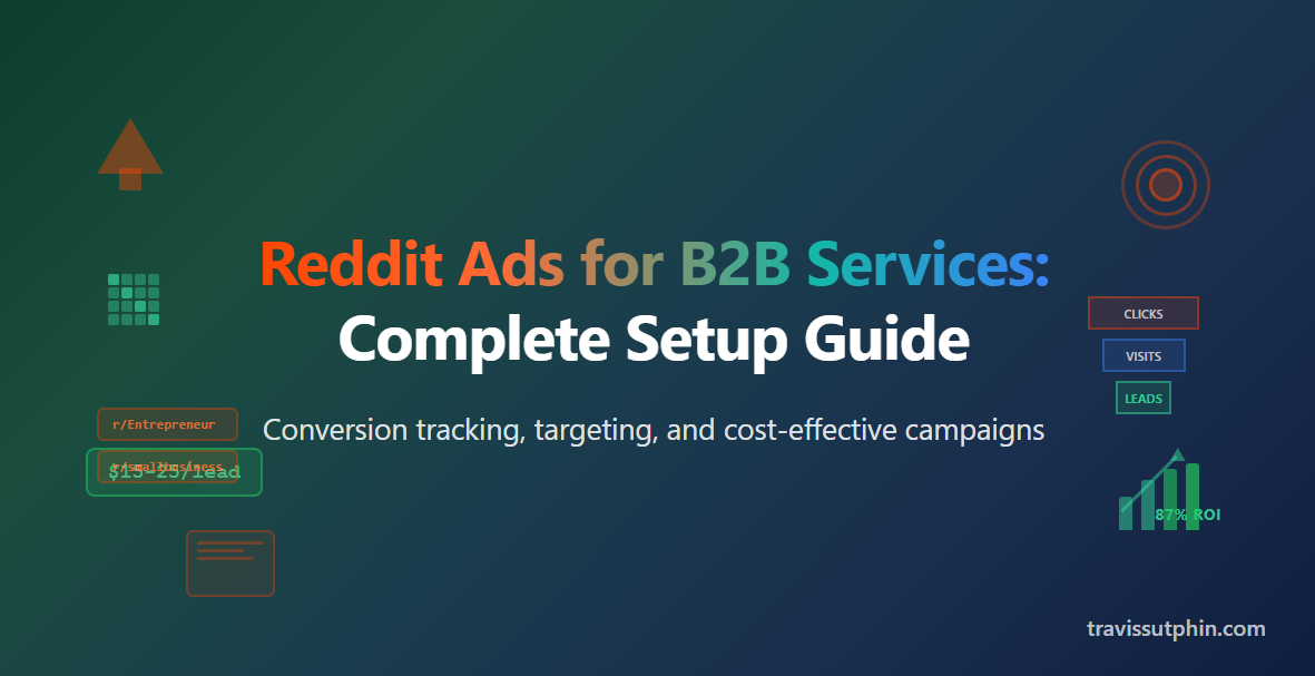 Reddit Ads for B2B Services: Complete Setup Guide (With Conversion Tracking)